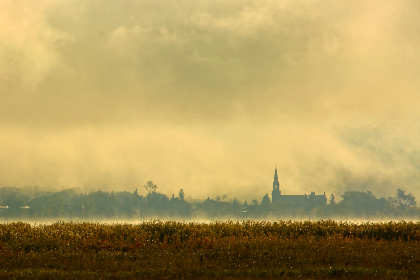 Storm clouds on the horizon - Photo by Phil Symchych