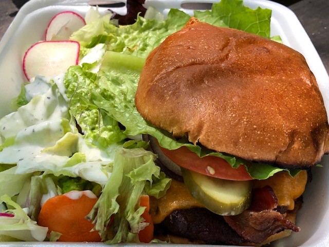 The Diplomat's Burger Supreme - Photo by Phil Symchych